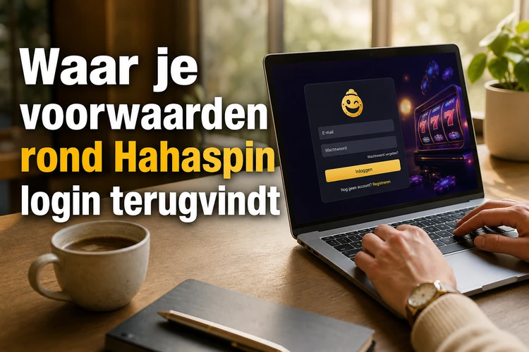 Waar je voorwaarden rond Hahaspin login terugvindt