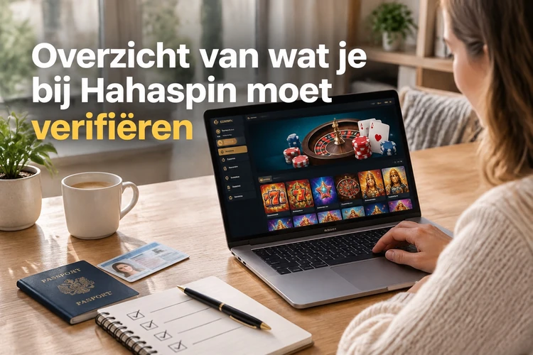 Overzicht van wat je bij Hahaspin moet verifiëren