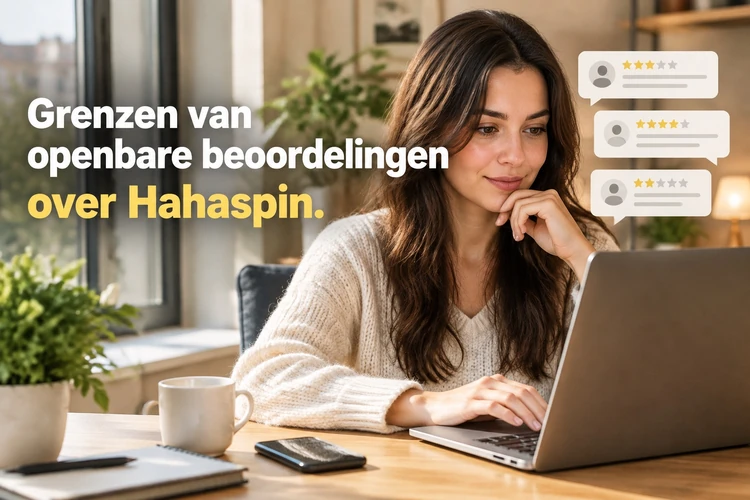 Grenzen van openbare beoordelingen over Hahaspin