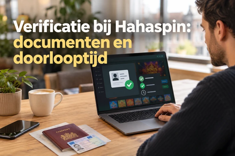 Verificatie bij Hahaspin: documenten en doorlooptijd